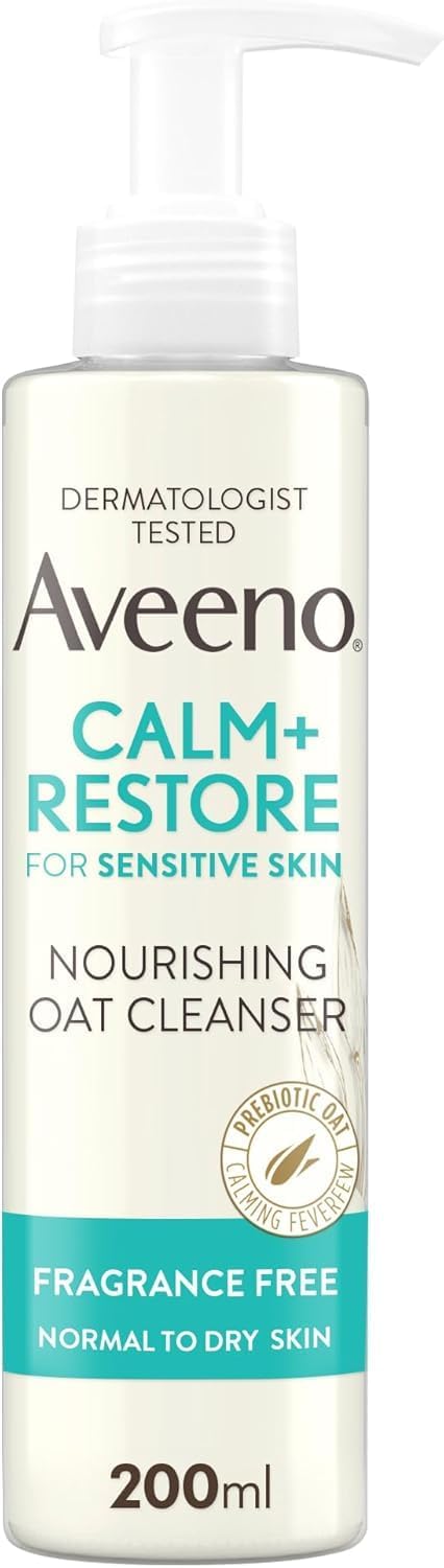 AVEENO Face CALM+RESTORE Nourishing Oat Cleanser
