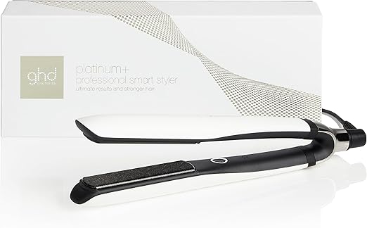GHD Platinum+ Hair Straightener & Professional Smart Styler WHITE