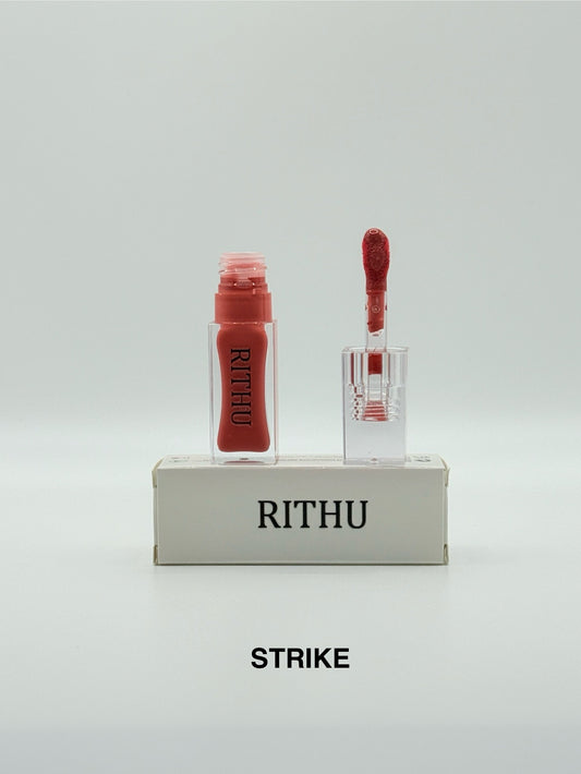 RITHU Lip Gloss Shade: STRIKE
