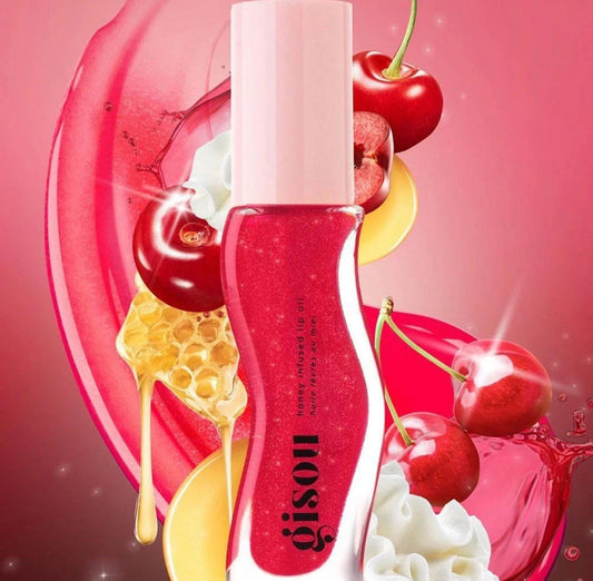 Gisou Limited Edition Lip Oil Cherry On The Cake